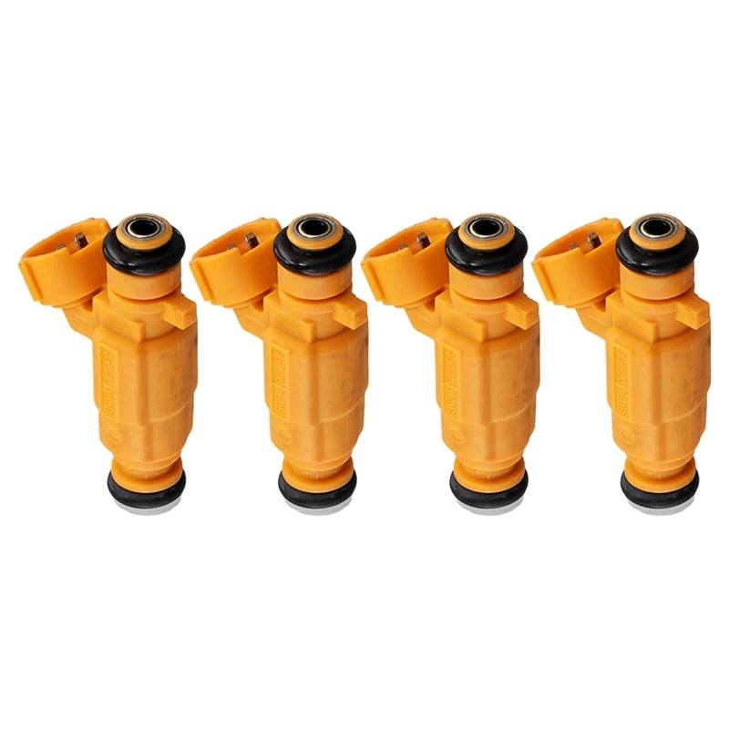 

4PCS 35310-03300 Fuel Injector Nozzle For Hyundai Accent Verna Pony Kia Rio 1.4L 3531003300
