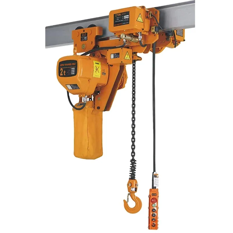 JIN YANG HU Low headroom electric chain hoist 3T 5T 10T construction lift hoist