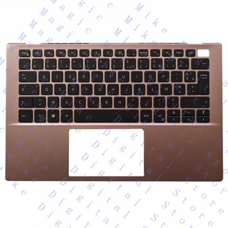 

UU 0WFD2W розовый упор для рук FR US KO AR клавиатура с подсветкой для DELL Inspiron 5300 5301