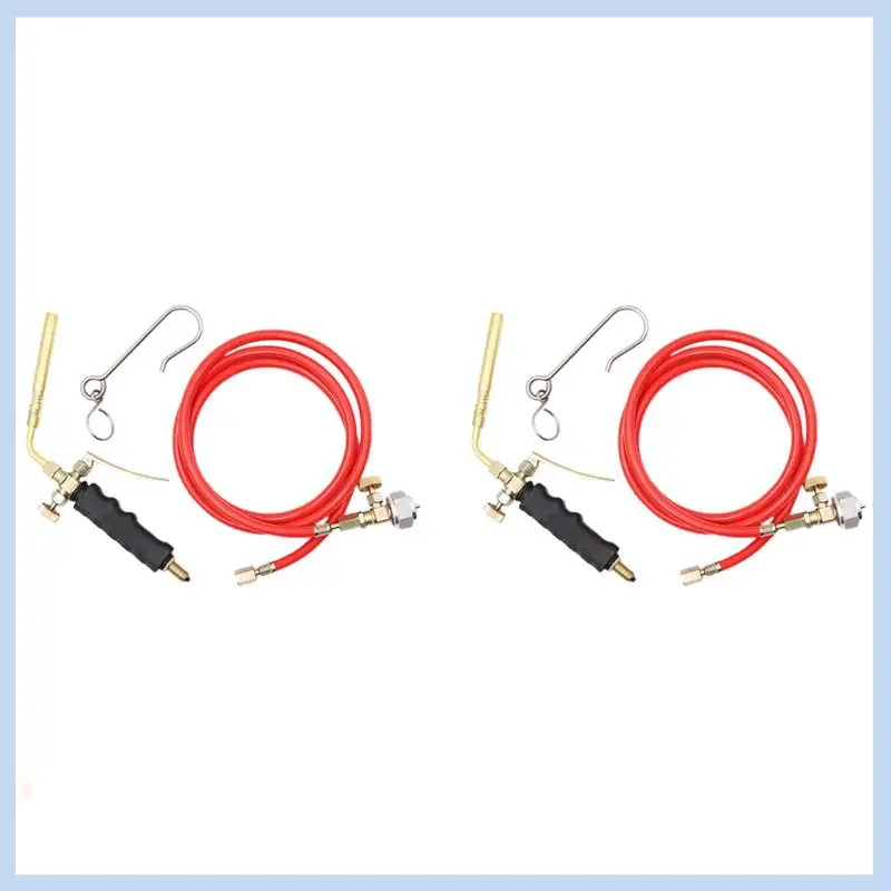 

AS63-2X Brazing Welding Hose Torch MAPP Propane Soldering Torch With 1.6M Hose