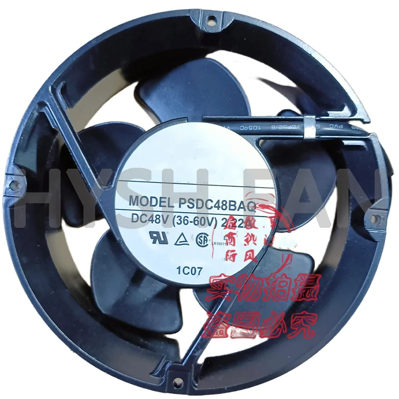 

PSDC48BAQ 48V(36-60V) 2.22A Inverter Cooling Fan