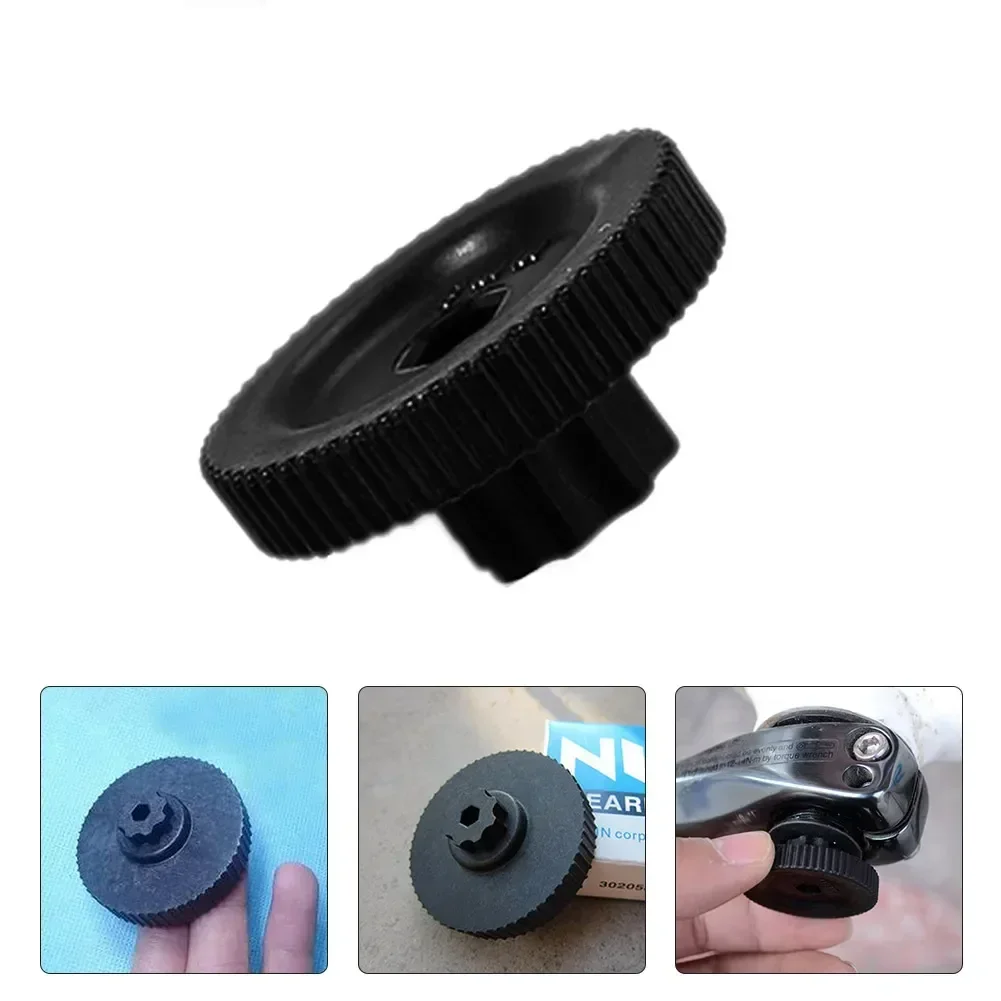 SPORTFUNSF Bicycle Crank Arm Cap Removal Install Tool For-Shimano Hollowtech II Hollow Chainring Crank Cover Wrench Bike Spare P