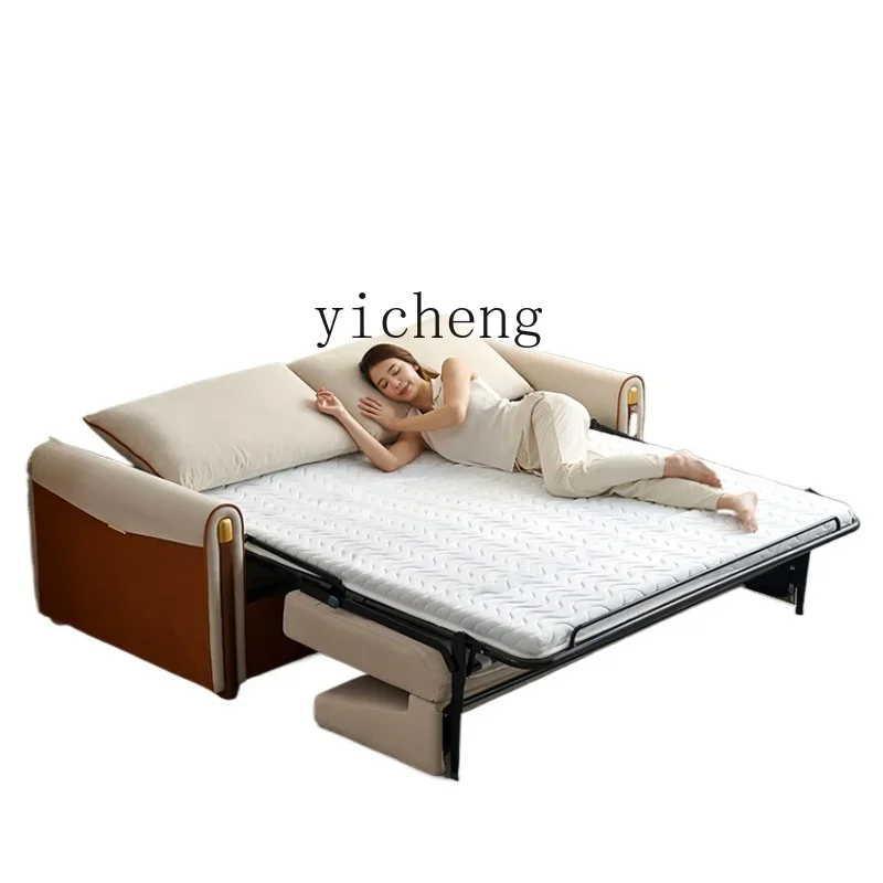 YZ  sofa bed folding dual-purpose multi-functional sitting and sleeping office study sofa bed