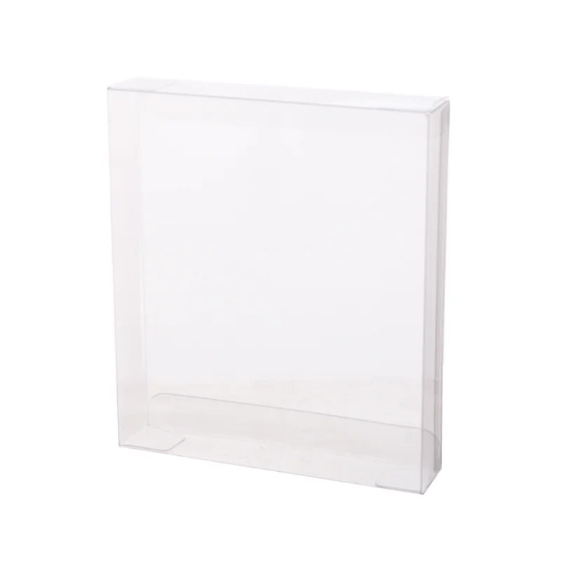 Transparent PET Protective Cover For PS1 DC SS 3CD 4CD Game Card Plastic Storage Display Box Collection Case