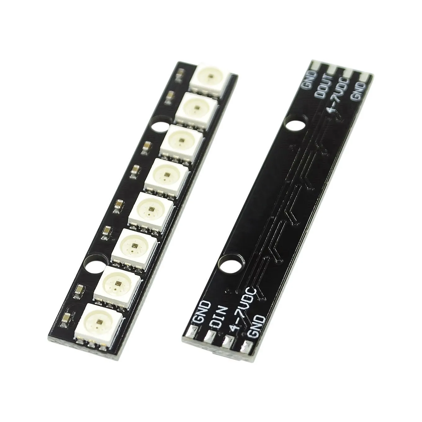 1 szt. WS2812 pierścień LED RGB 1Bit 8Bit 12Bit 16Bit 24Bit WS2812 5050 dioda LED RGB + zintegrowane sterowniki