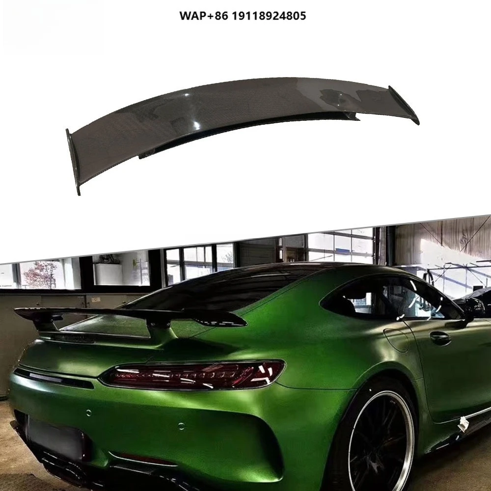 

Carbon Fiber Rear Trunk Spoiler Racing Wings for AMG GT AMG GTS AMG GTR Coupe 2-Door 2015-2019 FRP Rear Tail Wings
