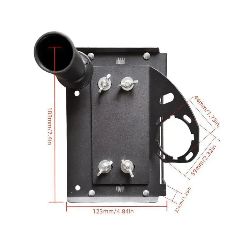 Portable Angle Grinder Stand for Tile 45° Metal Ceramic Tile Angle Cutting Chamfering Tool Pulley Type 45 °Angle Grinder Support