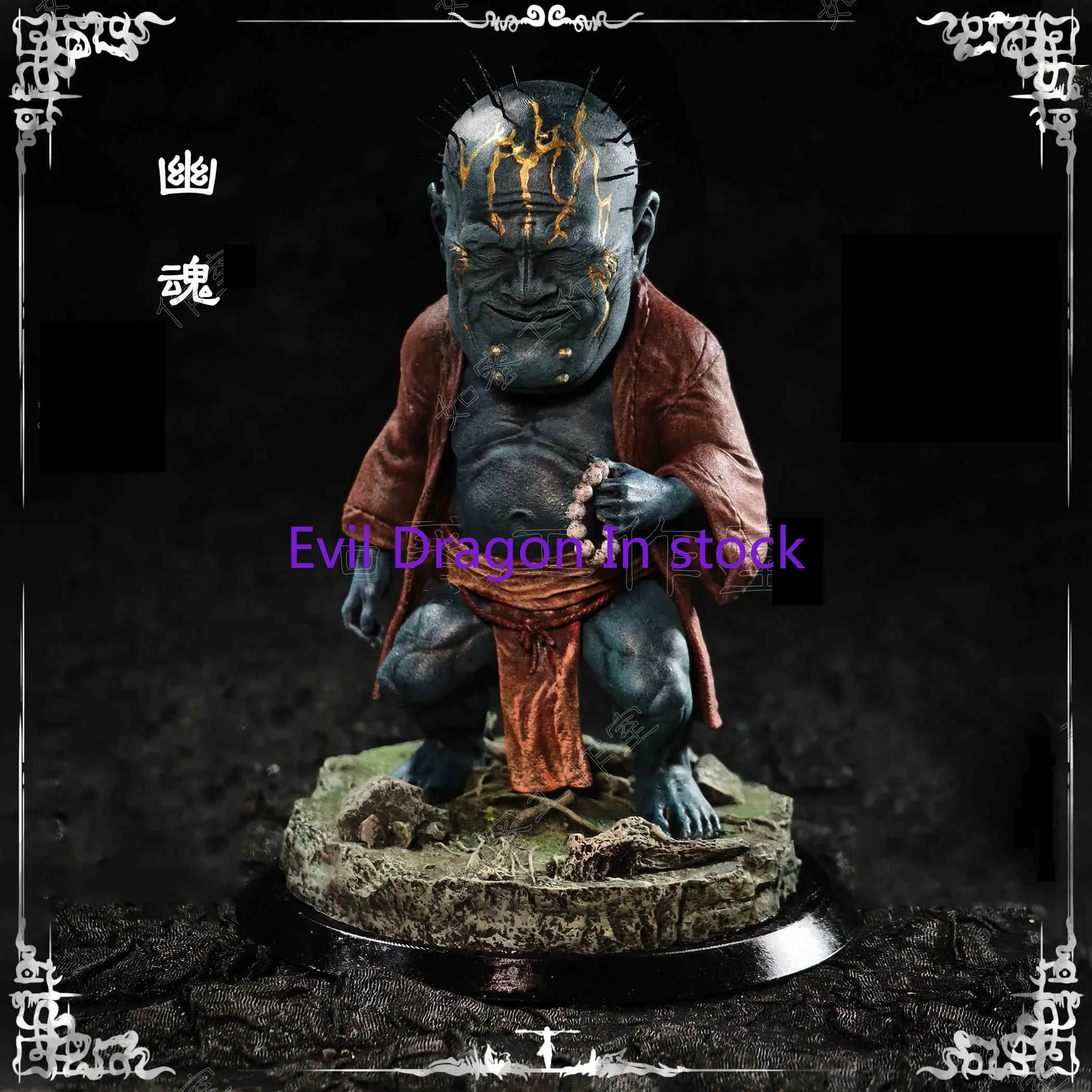 In Stock 12cm Black Myth Goku Doll Wandering Corpse Jinchi Elder Action Figure 3D Print Statue Collection Model Ornament Toy