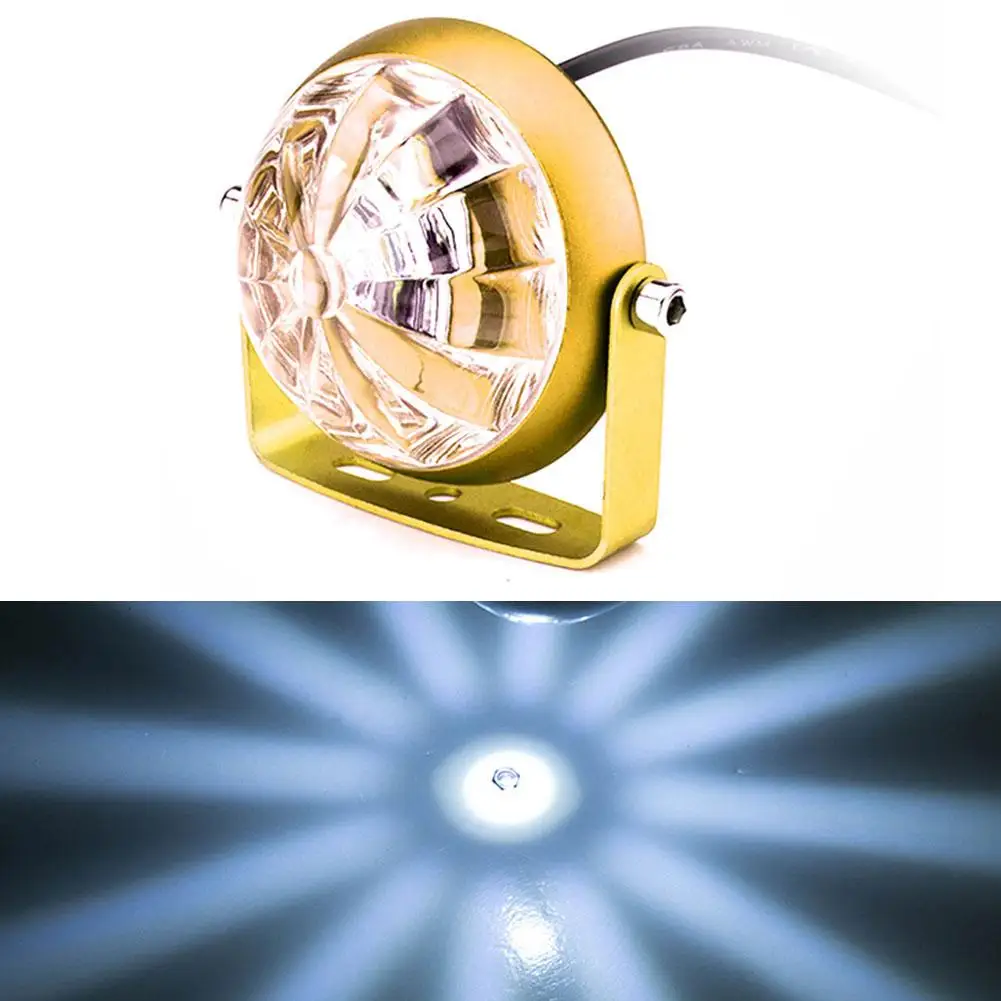 الهيكل الأضواء شاحنة LED تحذير ضوء هيكل سلامة السيارة الملونة وامض في الذيل مكافحة الضباب إشارة تحذير القيادة C8O4