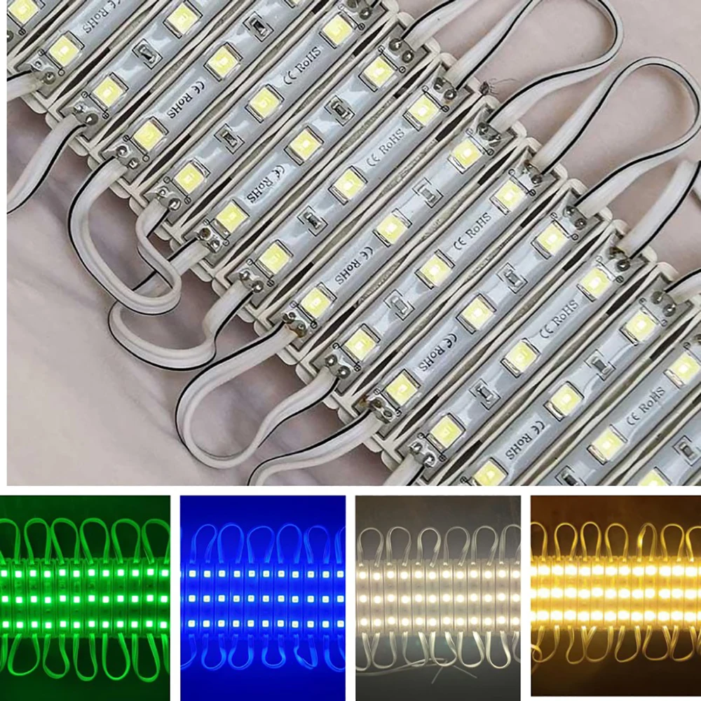 DC12V 1000Pcs Led Pixel Super Bright IP65 Waterproof SMD5054 LED Module Multiple Colors Indoor or Outdoor LED Lamp For Billboard