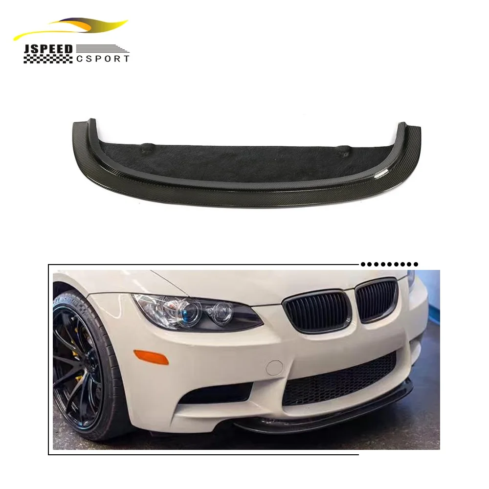 

Suitable for BMW 3 Series E90 E92 E93 M3 2008-2014 Bumper guard plate carbon fiber car front lip separator flap