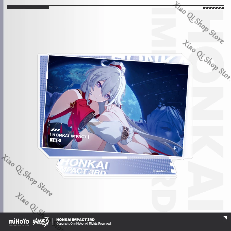 Honkai Impact 3rd CG Series Elysia Mobius Pardofelis علامة أكريليك قائمة هدية إصدار جامعي أصلي رسمي