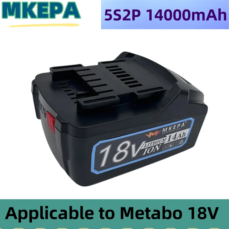 Per Metabo 18V 14000mAh trapano avvitatore a batteria martelli chiave per batteria Metabo 18V 7000mAh 625592000 625591000