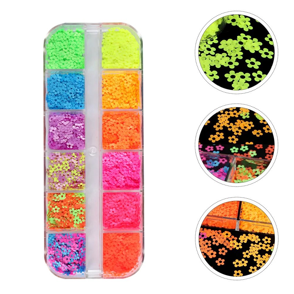 2-dozen steentjes voor nagels bloemornamenten confetti manicure pailletten decor lente pailletten glitter kleurrijk doe-het-zelf