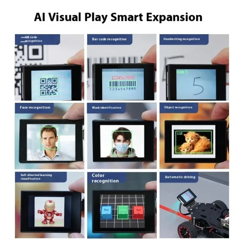 K210 Modulo di riconoscimento visivo open source AI Smart Camera Scheda di sviluppo Python Sensore WonderMV