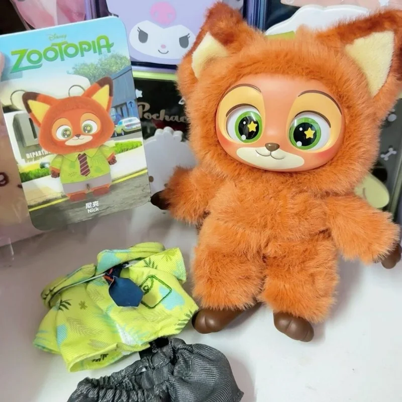 

Zootopia Vinyl Series Blind Box Cute Cartoon Character Plush Bag Pendant Toy Dolls Mystery Gift Trendy Collectible
