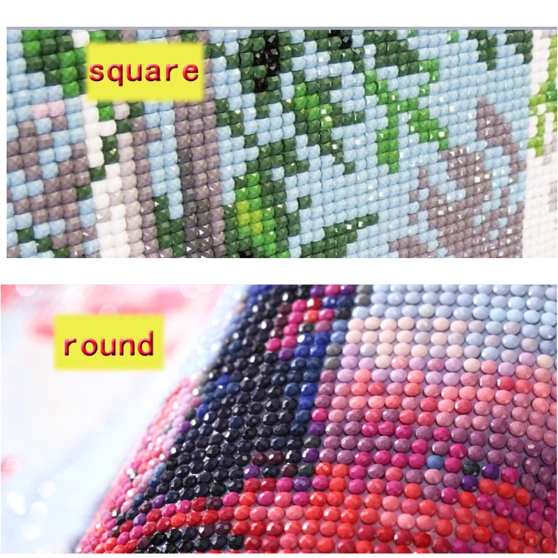 Huacan Special Shaped Religious Diamond Embroidery Bead DIY Diamond Painting Cross Stitch People 5D DIY Home Decor images - 6