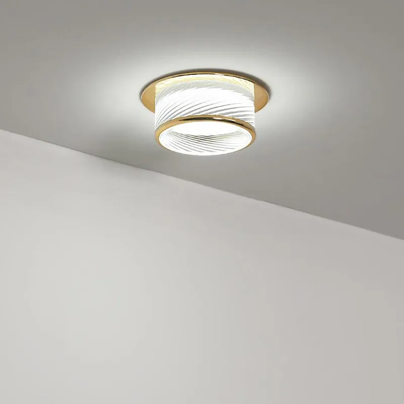 

AC200-240V 230V 5W 7W 9W 12W Crystal Recessed Led Ceiling Downlight Lamp Spot Lights Fixtures For Home Indoor Lighting