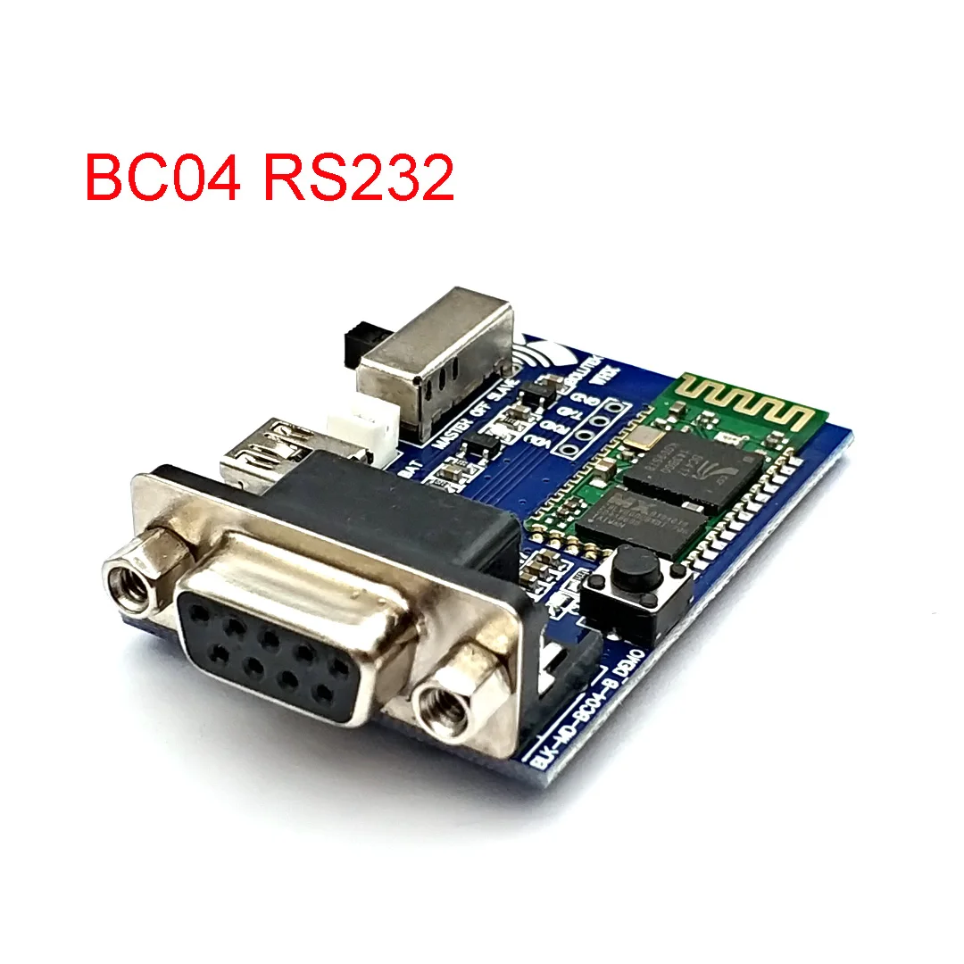 RS232บลูทูธอะแดปเตอร์การสื่อสารMaster Slave 2โหมด5V Mini USB Bluetooth Serial Port Profileโมดูล