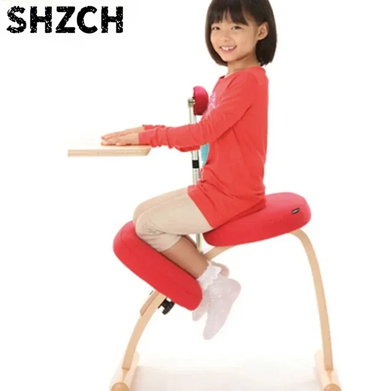 UVR-Home Computer Chair with High Rebound Sponge Cushion Ergonomic Lift Seat Children's Study Kneeling Office
