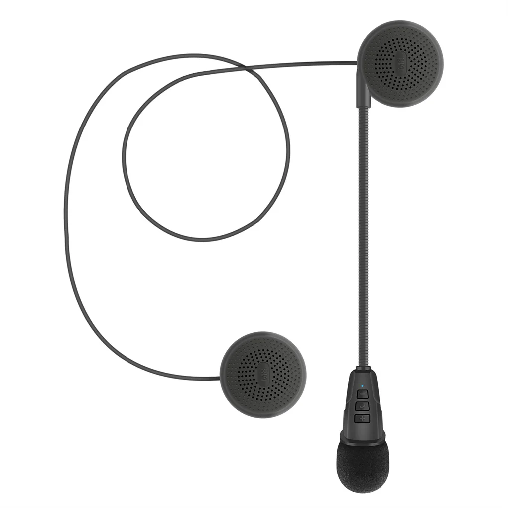 

Bluetooth-compatible 5.0 Helmet Headset Hand Free HiFi Wireless Motorbike Headphone Removable Music Play Call Cycling