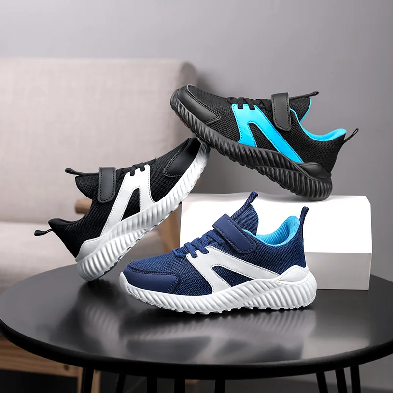New Arrival Big Size 39 Running Shoes for Boys Comfortable Soft Sports Shoes Trainers Children Lightweight Outdoor Sneakers Kids