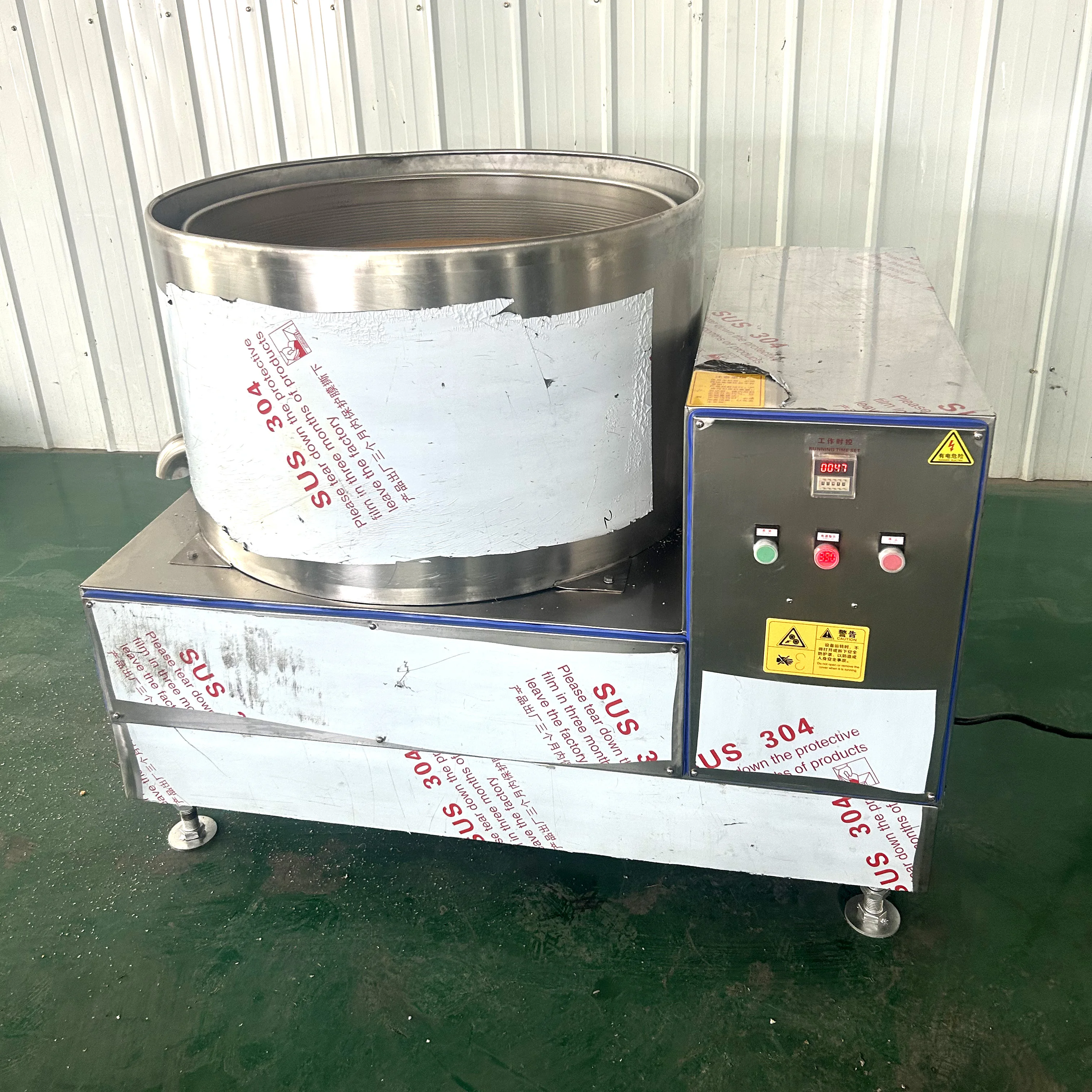 Fruit Vegetables Food Dehydrator Deoiler Machines Centrifugal Dehydration Dewatering Dryer Oil Remove Machine for Fried Foods