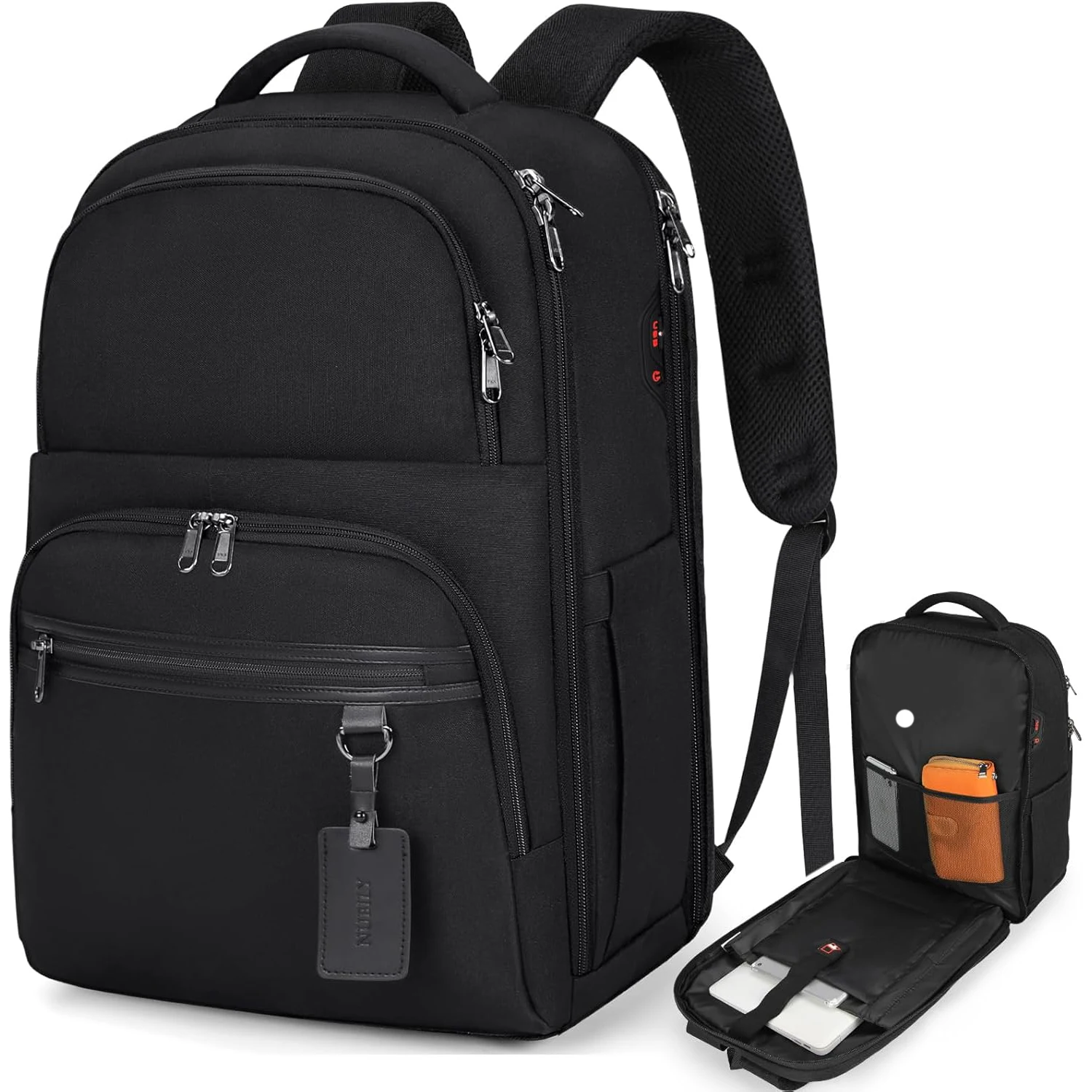 

Дорожный рюкзак NUBILY для мужчин и женщин, вместительный водостойкий ранец для ноутбука, сумка для ручной клади, одобрен для полета