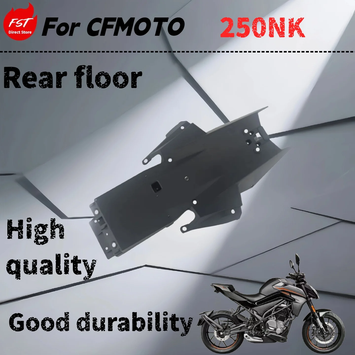 

For CFMOTO 250NK original motorcycle accessories rear bottom plate 250NK rear wing rear decorative bottom plate