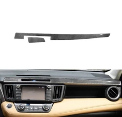 Car Interior Center Console Dashboard Panel Trim  for Toyota for RAV4 2013 2014 2015 2016 2017 2018 Accessories LHD