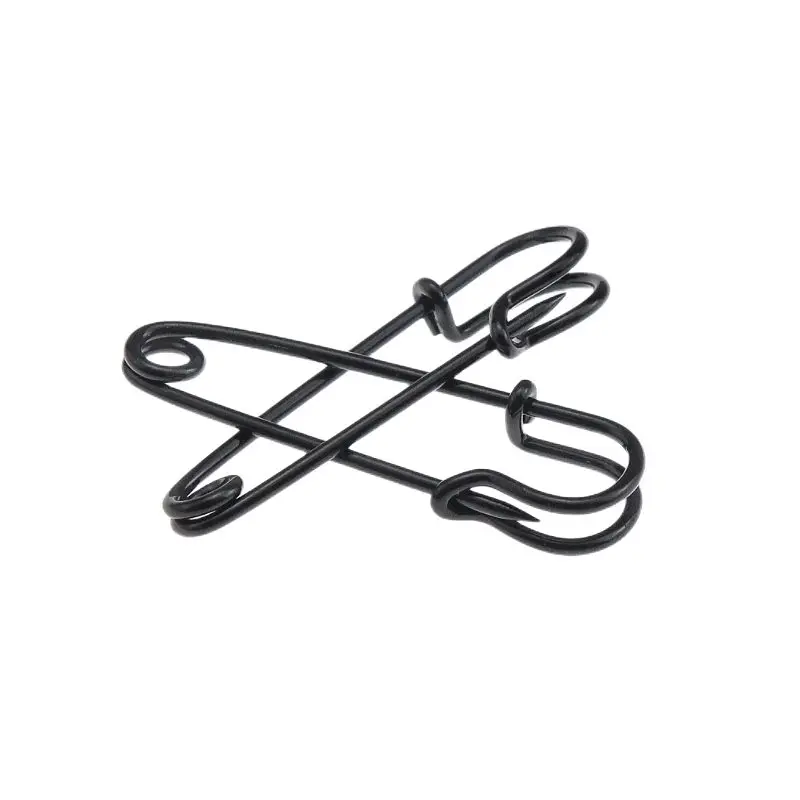 10-30Pcs/Lot 40/60/75mm Large Safety Pin Base Hook Lock Clip for DIY Charm Brooch Jewelry Accessories Clothing Making Supplies