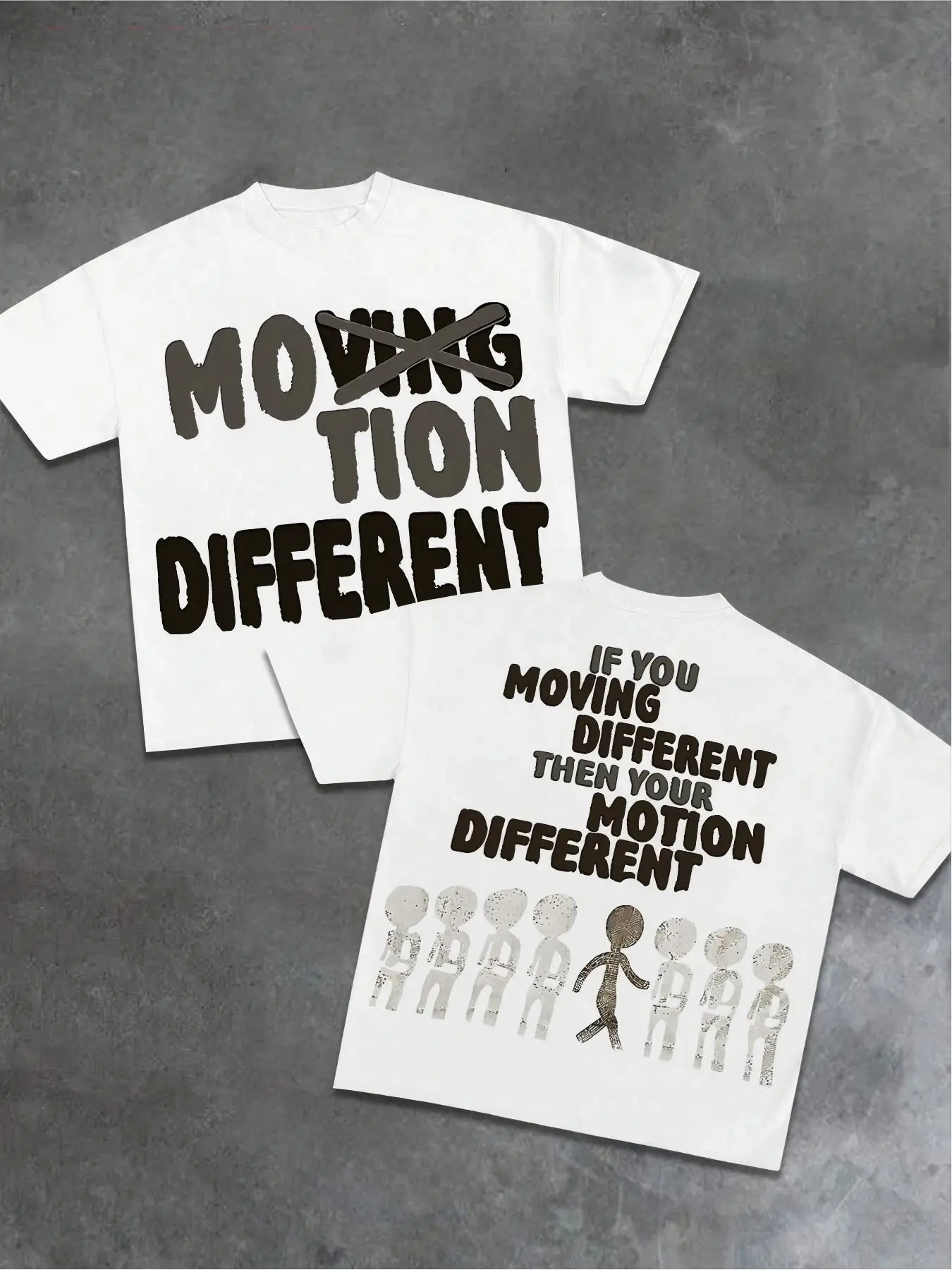 2026 Summer New Men's T-shirt with 3D Letter Print Street Casual Fashion Comfortable Soft Breathable Lightweight