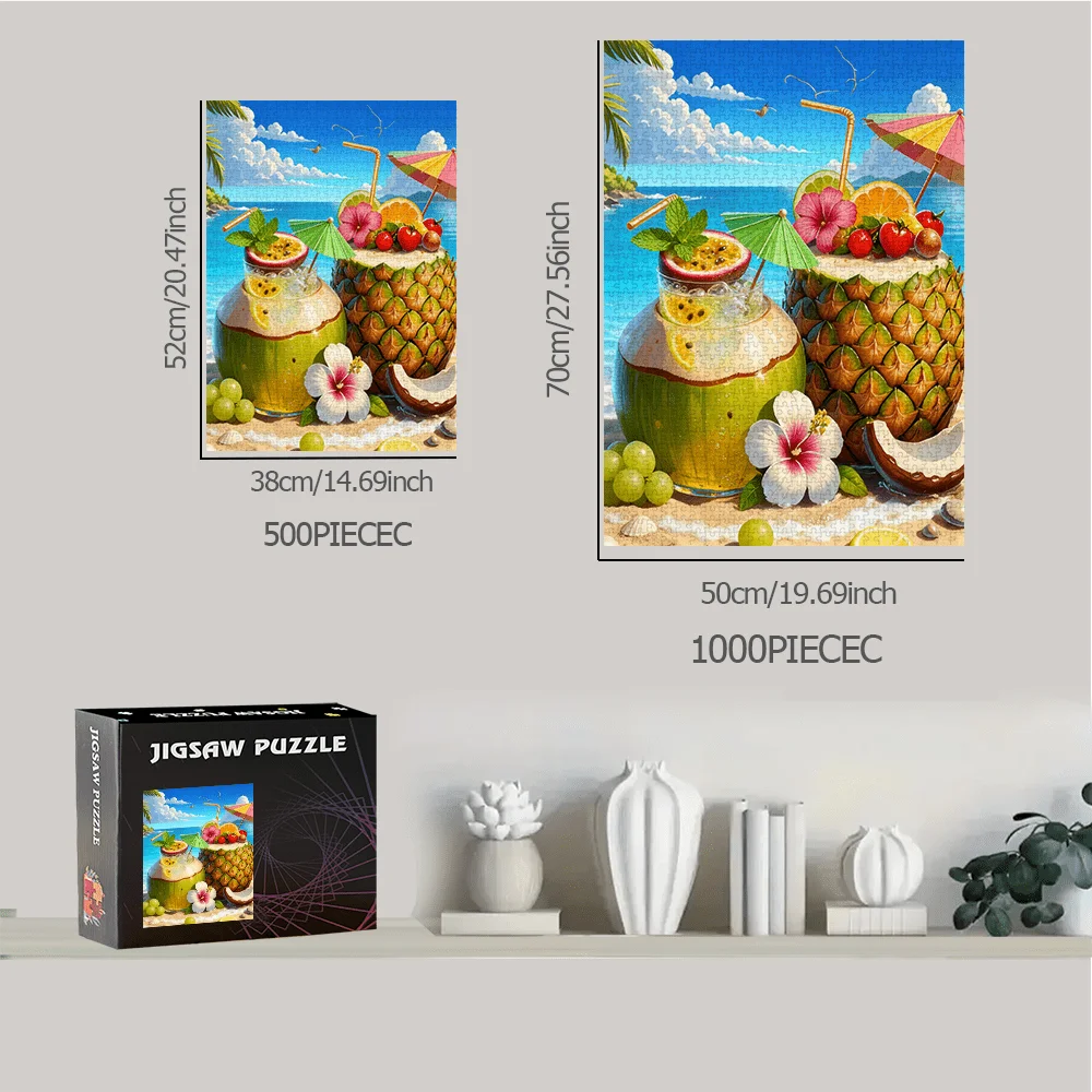 จิ๊กซอว์ภาพต่อแบบอิตาเลียน 'More Amore' สำหรับผู้ใหญ่และเด็ก เกมพัฒนาสมอง ของตกแต่งบ้าน งานศิลปะสร้างสรรค์ ของเล่นจิ๊กซอว์