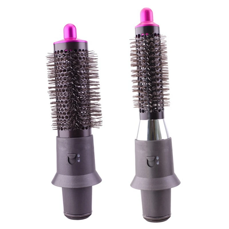 2Pcs Cylinder Comb And Adapter For Dyson Airwrap Hair Dryer Styler Accessories, Curling Hair Tool B Easy To Use