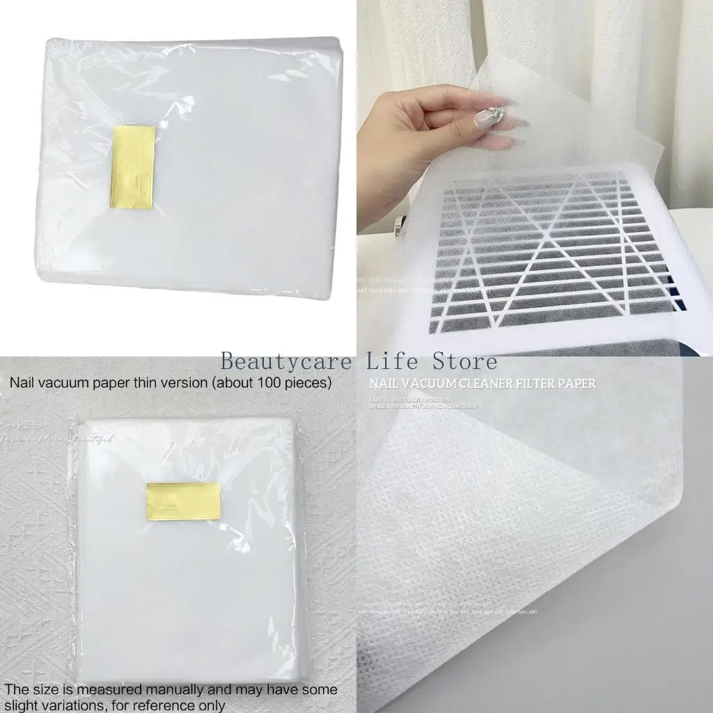 

652C 100 Pcs Dust Suction Collector Filters for Salon Dust Collector Filter