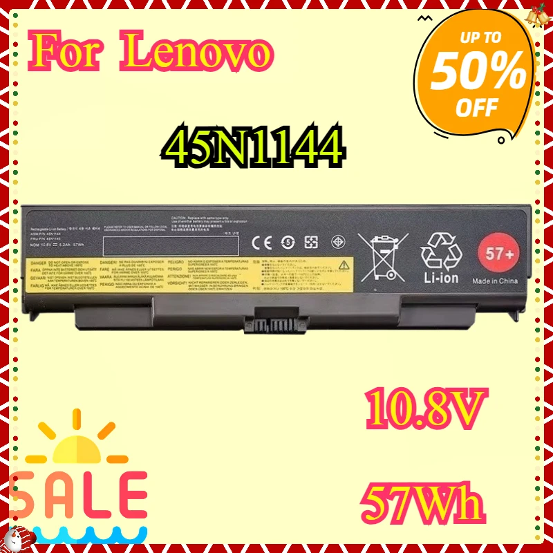 

New For 45N1144 57Wh Laptop Battery For Lenovo ThinkPad T440P T540P W540 W541 L440 L540 45N1145 45N1146 45N1149 45N1771 45N1158