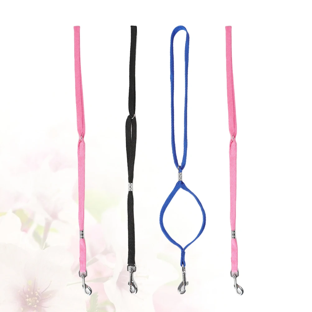 

4pcs Pet Grooming Table Rope Bath Accessory Adjustable Toy Random Color Beauty Care Equipment for Dog Accessories