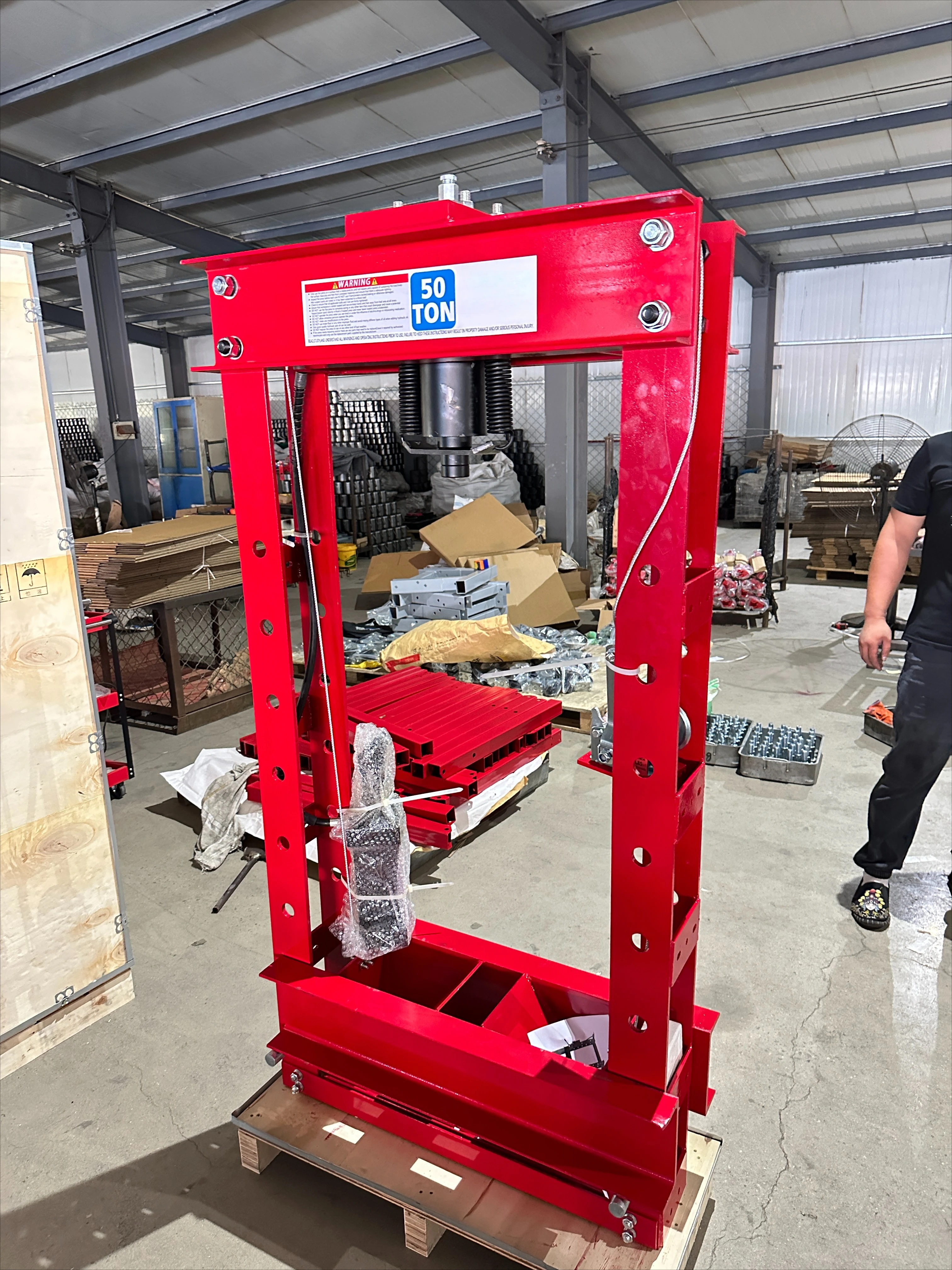 معدات المركبات مع الونش اليدوي ورشة عمل الصحافة الأجهزة الأدوات الهيدروليكية #5