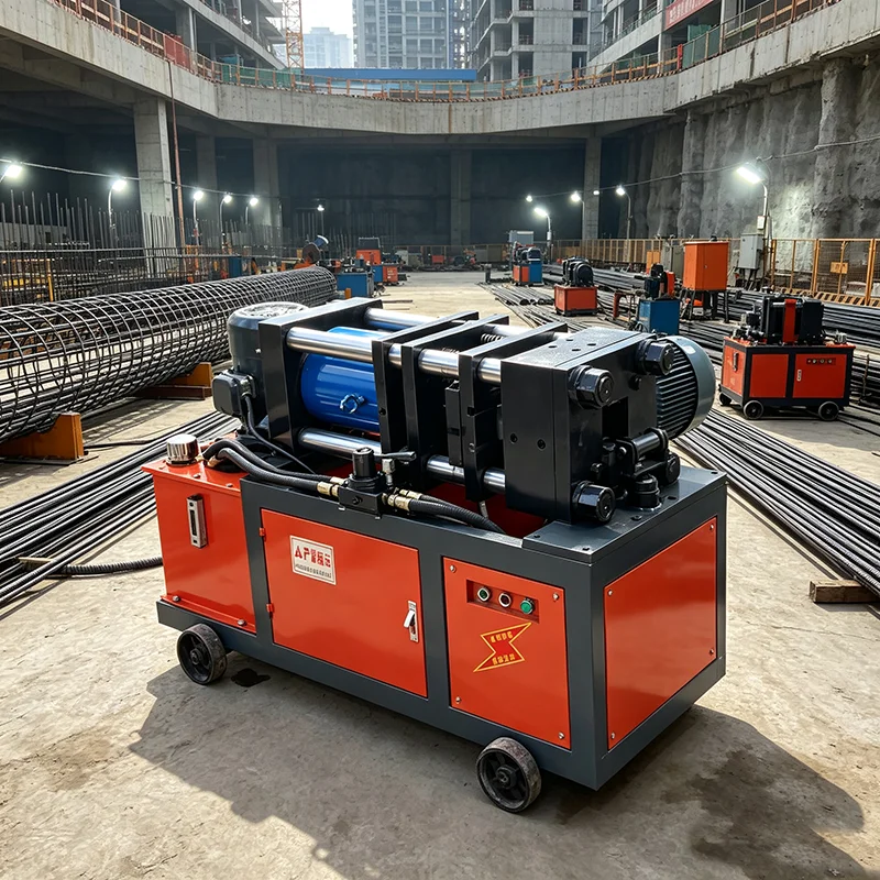 Rebar Upsetting Machine Civil Engineering Equipment Steel Bar End Upset Forging Machinery