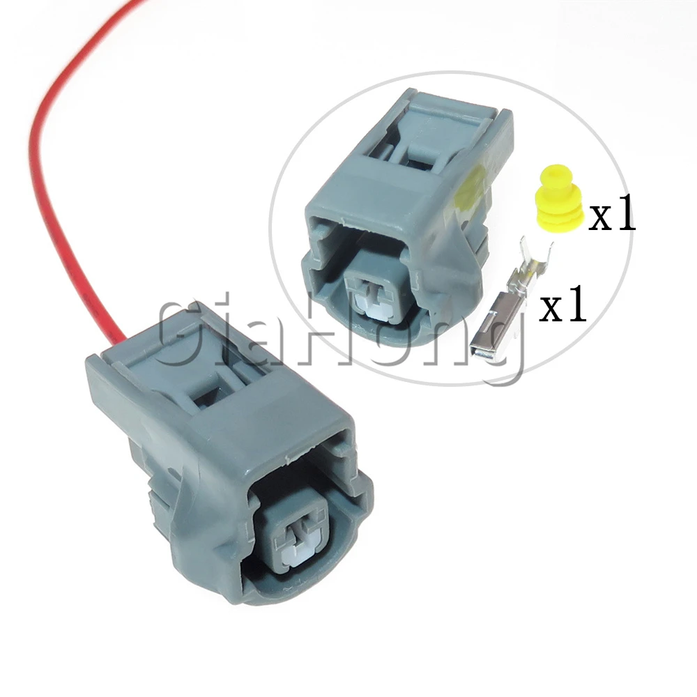 

1 Set 1 Ways Starter Auto Knock Sensor Waterproof Socket 7283-1015-10 Car Wiring Terminal Connector For Toyota 90980-11166