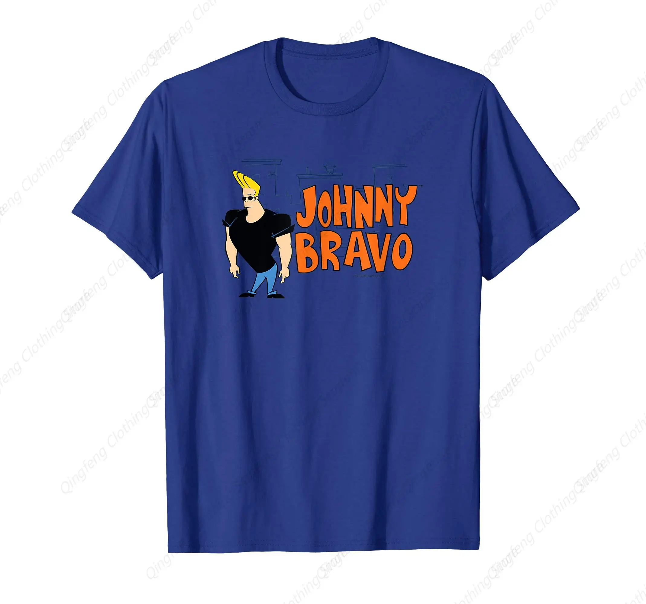 Johnny Bravo City Logo T-Shirt