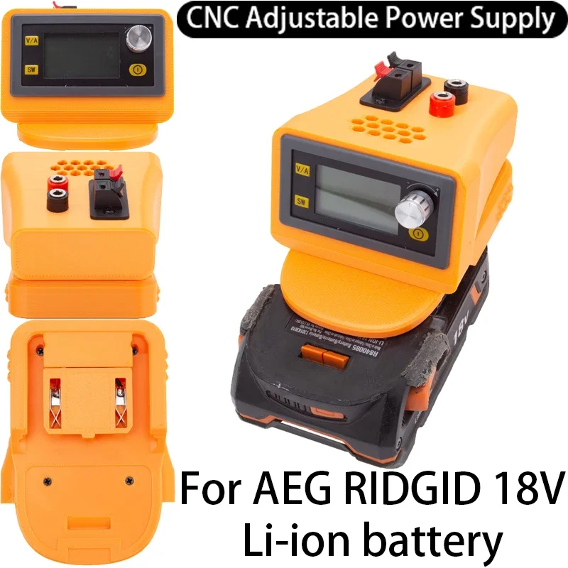 

Power Supply CNC Adjustable DC Regulated Power Supply Buck-boost Controllable For AEG Ridgid 18V Lithium Battery