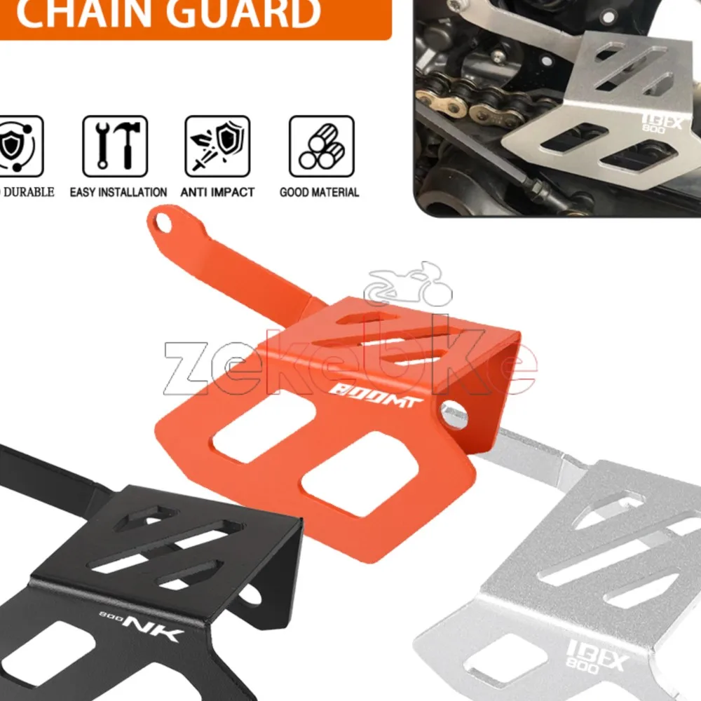 

800NK 2023-2026 Motorcycle Chain Shell Sprocket Frame Guard Protection FOR CFMoto IBEX 800 / 800MT 2021-2022-2023-2024-2025-2026