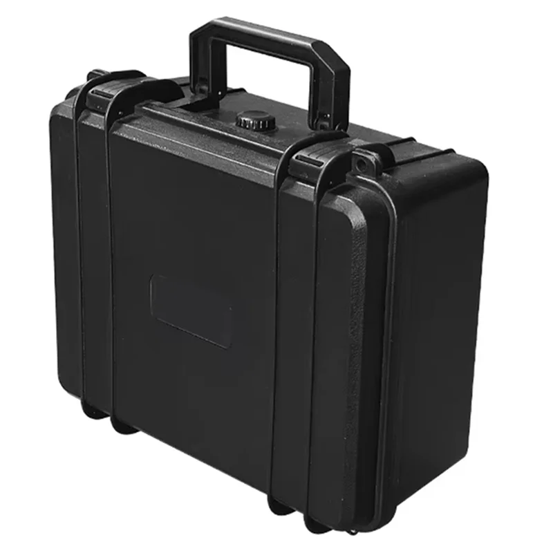 AT05-funda rígida de plástico gruesa portátil para maleta, caja de almacenamiento de instrumentos, equipo de gran capacidad, caja de herramientas con esponja