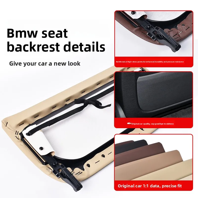 For BMW 5 Series 7 Series Seat Rear Panel X5 X6 F10/F11/F18 2010 - 2016 Car Backrest Storage Seat Rear Panel