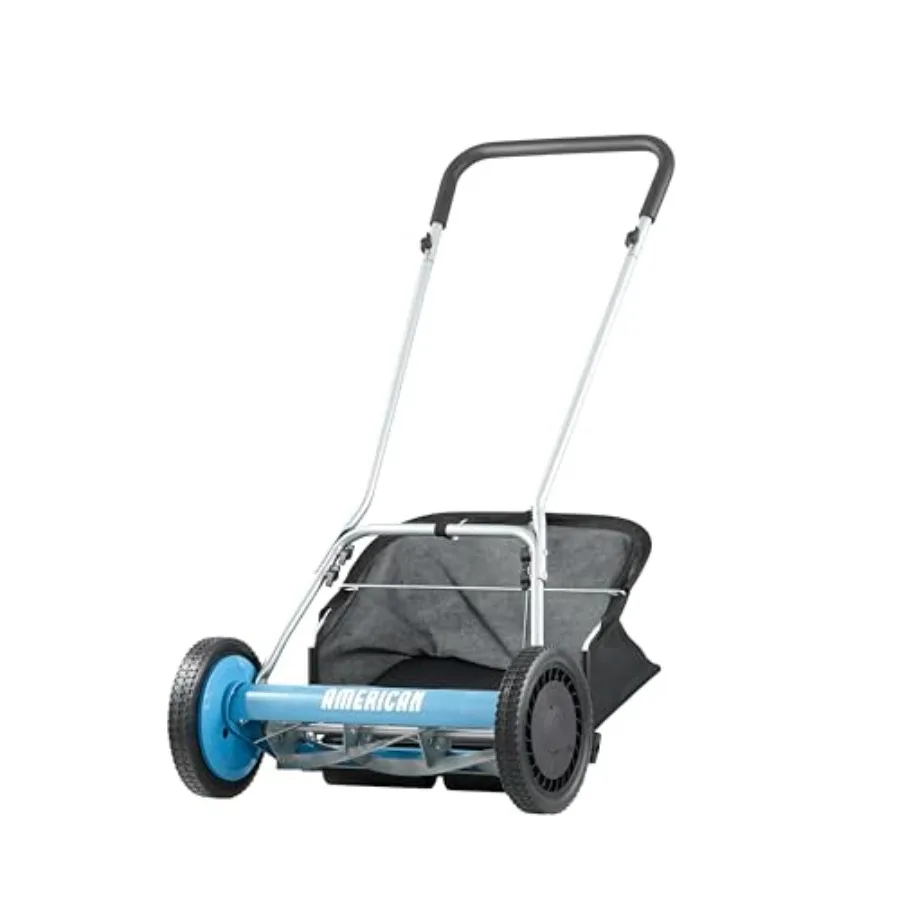 

1804-18 18-Inch 5-Blade Walk Behind Reel Lawn Mower with Grass Catcher