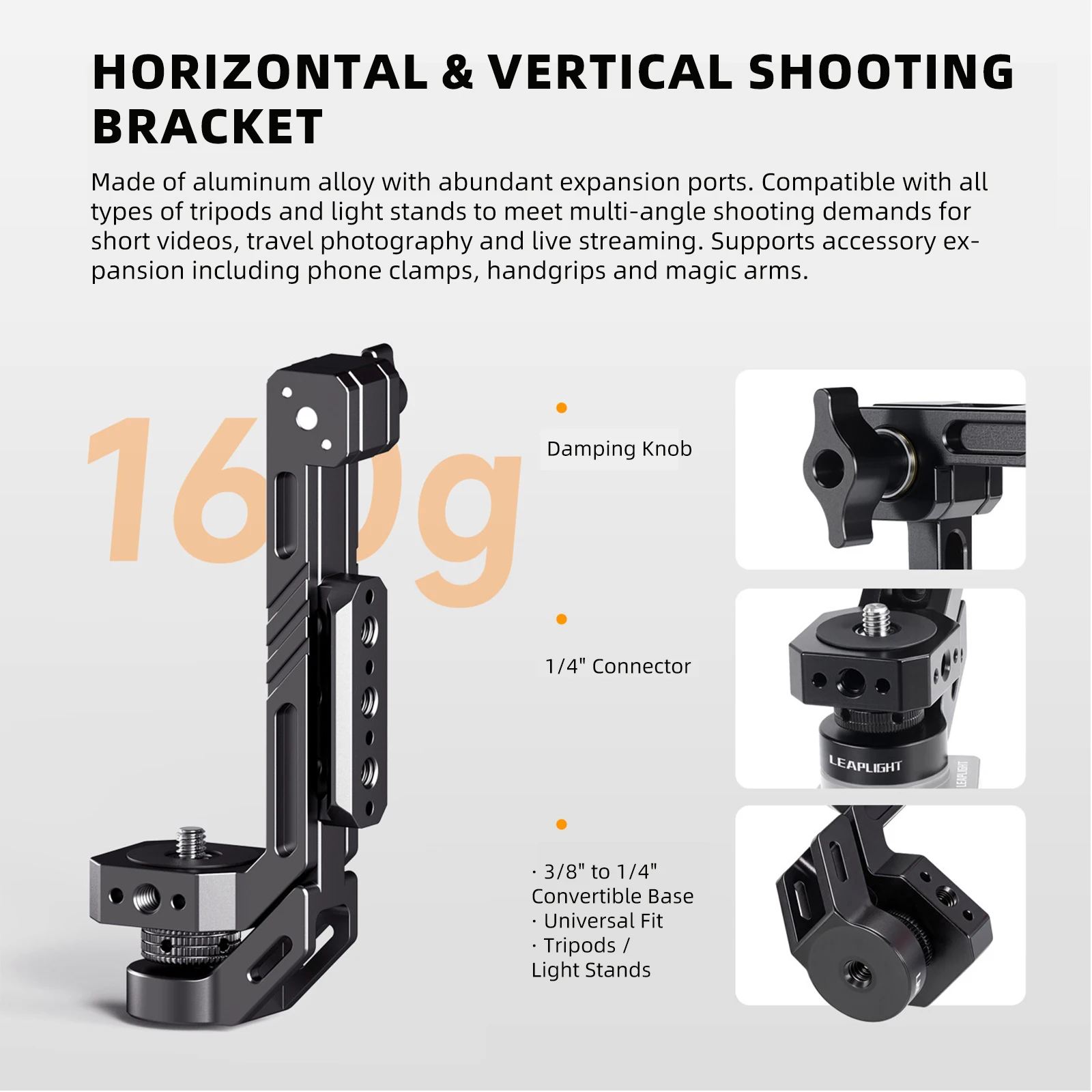 Trépied vertical en aluminium - Auto Tracking Tripod avis et prix
