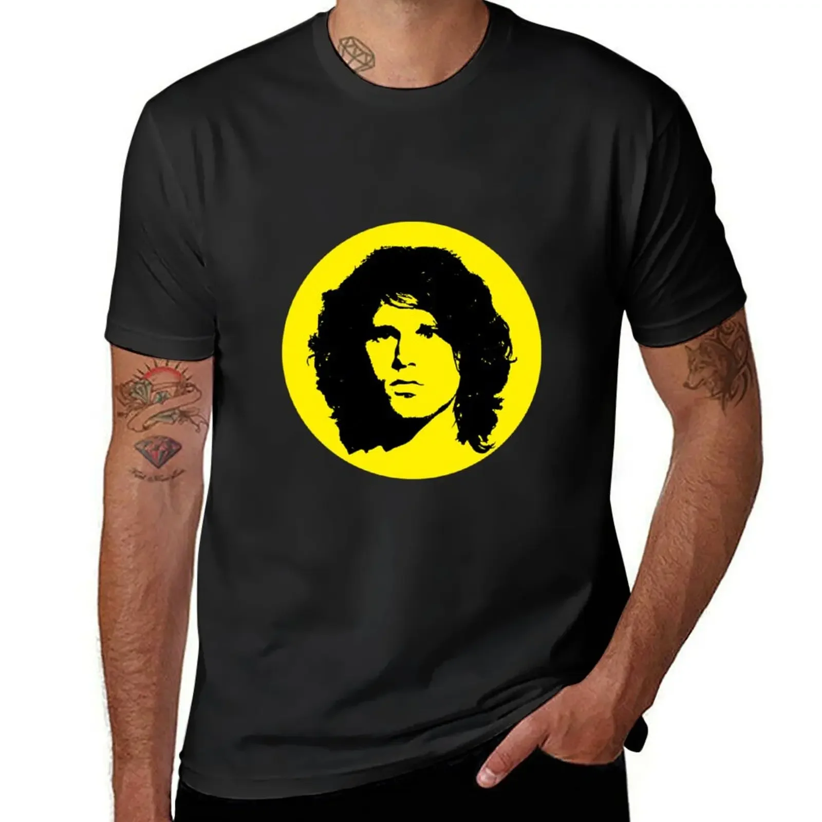 Jim Morrison T-Shirt anime clothes graphic t shirts aesthetic clothes outfits for men