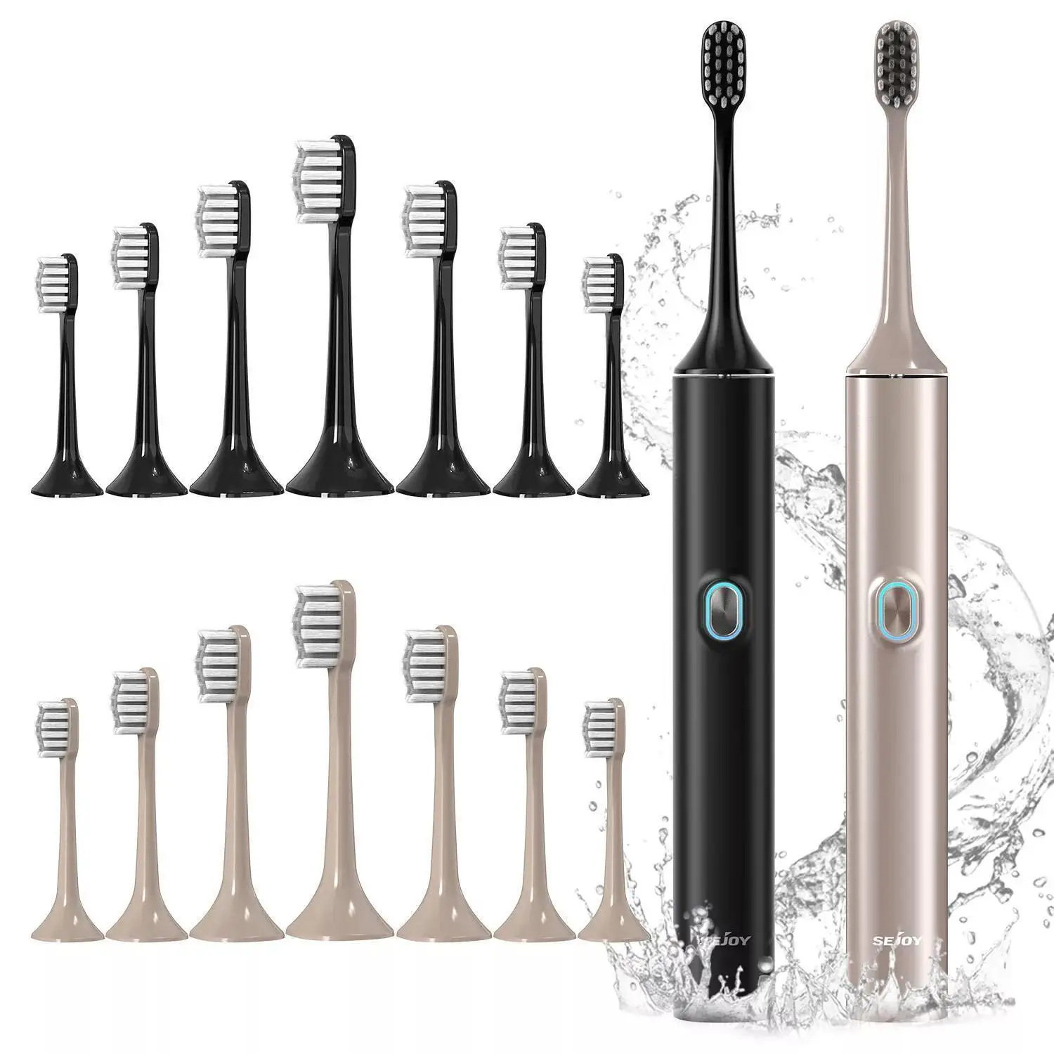 SEJOY Oral Cleaning Electric Tooth Brushes Long Lasting Smart Rechargeable Automatic Ultrasonic Electric Toothbrush