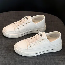 Genuine Leather Flat Bottomed Lightweight Small White Shoes with Mesh Mesh Mesh for Breathability Comfort Casual Board Shoes